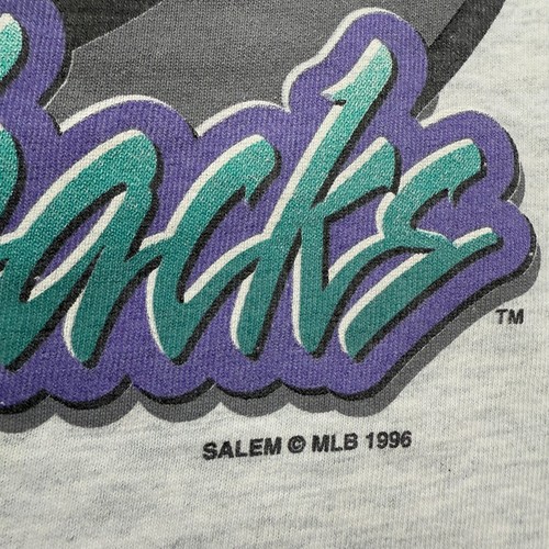 Vintage Arizona Diamondbacks Shirt Mens Size Medium Pro Player MLB 1996 90s - Picture 3 of 9
