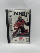 NHL 97 (Sega Saturn) Game & Manual Tested & Working Video Games
