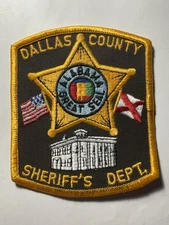 Dallas County Alabama Sheriff Patch