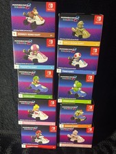 McDonalds Mario Kart 8 Deluxe Pull Back Racers Complete Set 1-10