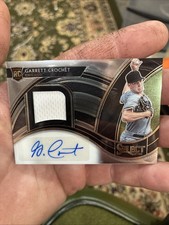 2021 Panini Select Rookie Jersey Autograph Garrett Crochet #RJA-GC Serial /299