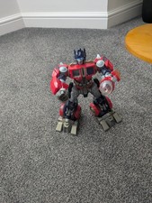 Transformers Optimus Prime Mega Power Bots 12'' Jet Power Electronic Hasbro 2008