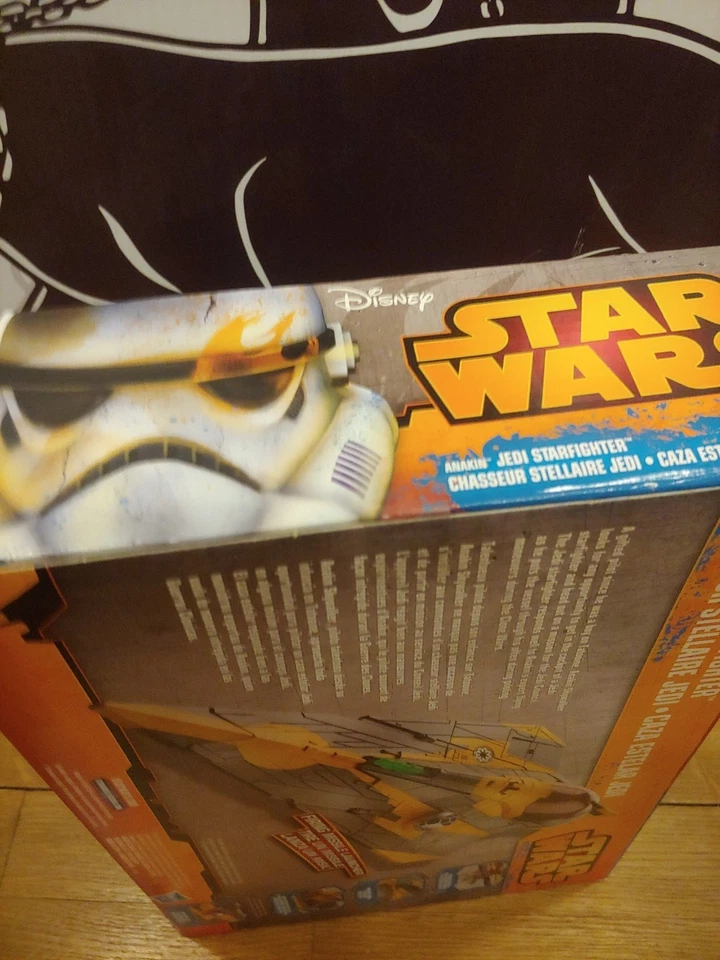 Star Wars Anakin's Jedi Starfighter 2014 Disney Hasbro RARO ¡Nuevo Sellado!!! Foto 4 de 4
