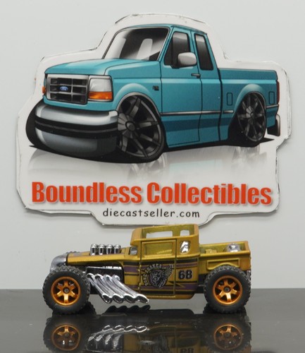 HOT WHEELS LOOSE CUSTOM BONE SHAKER REAL RIDERS RAT ROD WHEEL SWAP YOU PICK!! - Picture 10 of 32