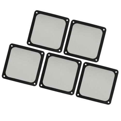 (Black) Case Fan Dust Mesh Cover Pressure Resistant PC Chassis Fan - Afbeelding 11 van 12