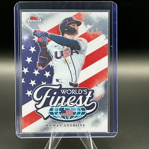 2026 Topps Finest Roman Anthony Red (RAW)