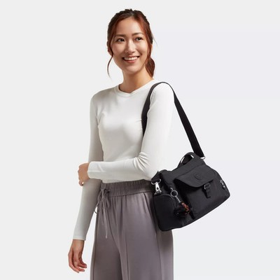 Kipling Felix Shoulder/Crossbody Handbag in Black (HB3711)