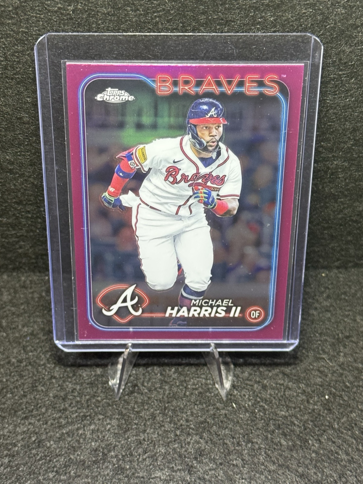 2024 Topps Chrome - Michael Harris II #52 Pink Refractor