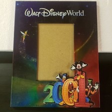 Vintage Walt Disney World Photo Frame Mickey Mouse  2001