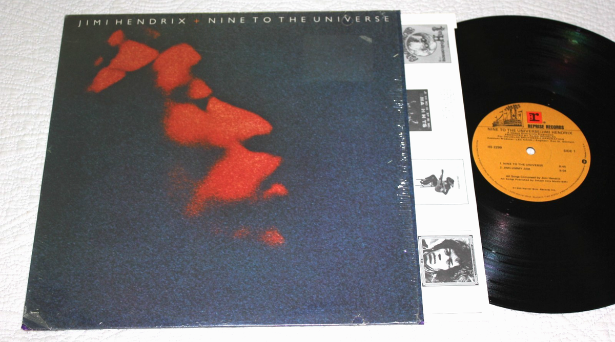 JIMI HENDRIX - Nine To The Universe (OG 1980 U.S. LP still
