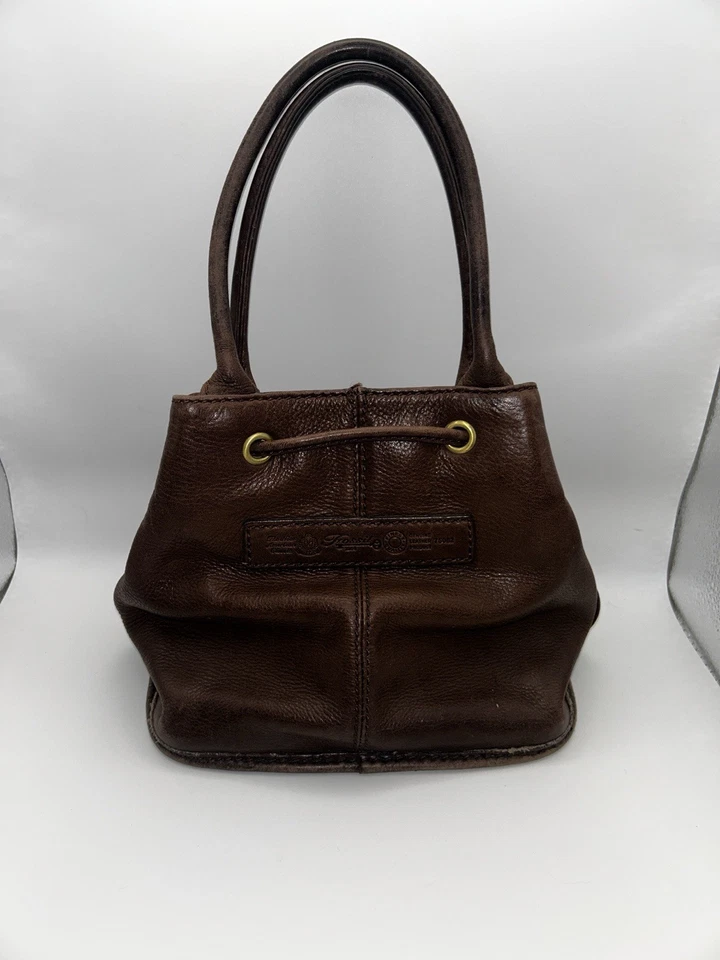 Cartera Bandolera Fossil 1954 De Colección Cuero Genuino Cordón Marrón Camel Foto 2 de 4