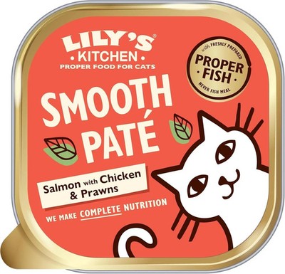 Cat Smooth Pate Lachs & Huhn Lily's Kitchen 19 x 85g