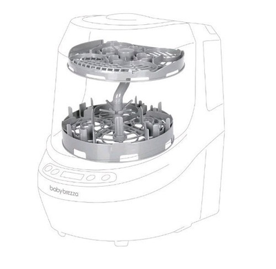 #ad Baby Brezza Bottle Washer Pro Breast Pump Parts Replacement Rack – Fits All $19.99