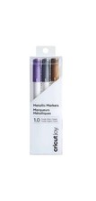 Cricut Joy™ Metallic Markers, Purple, Silver & Copper 1.0 mm (3 ct)