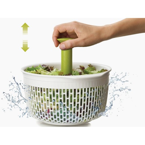 NEW Joseph Joseph Spindola In Sink Salad Spinning Colander - Picture 4 of 7