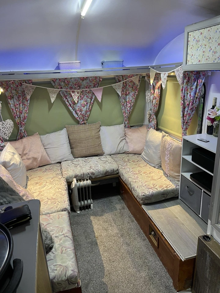 1981 Eccles Elan 12 2 Berth Caravan Classic Vintage - Image 2 of 4