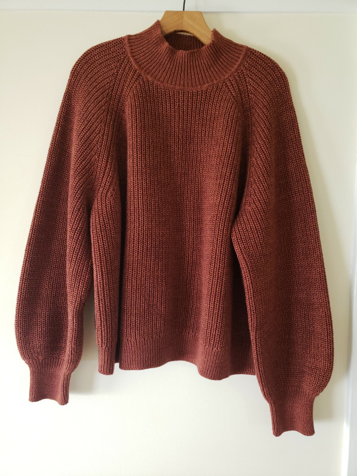GAP Shaker Stitch XXL Mockneck Sweater 