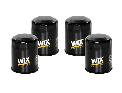WIX Set of 4 Engine Oil Filters for Chevrolet Lexus Nissan Pontiac Scion Suzuki