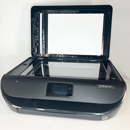 HP OfficeJet 4652 Wireless All-in-One Inkjet Printer Scanner Copier w Power Adpt - Picture 7 of 16