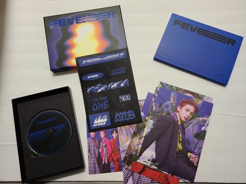 NICE! ATEEZ ZERO : FEVER Part 2 KPOP cd set, color picture book, stickers, pics - Bild 1 von 21