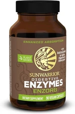Sunwarrior Enzorb Plant-Based Vegan Digestive Enzymes Spore Based Probiotic 90ct