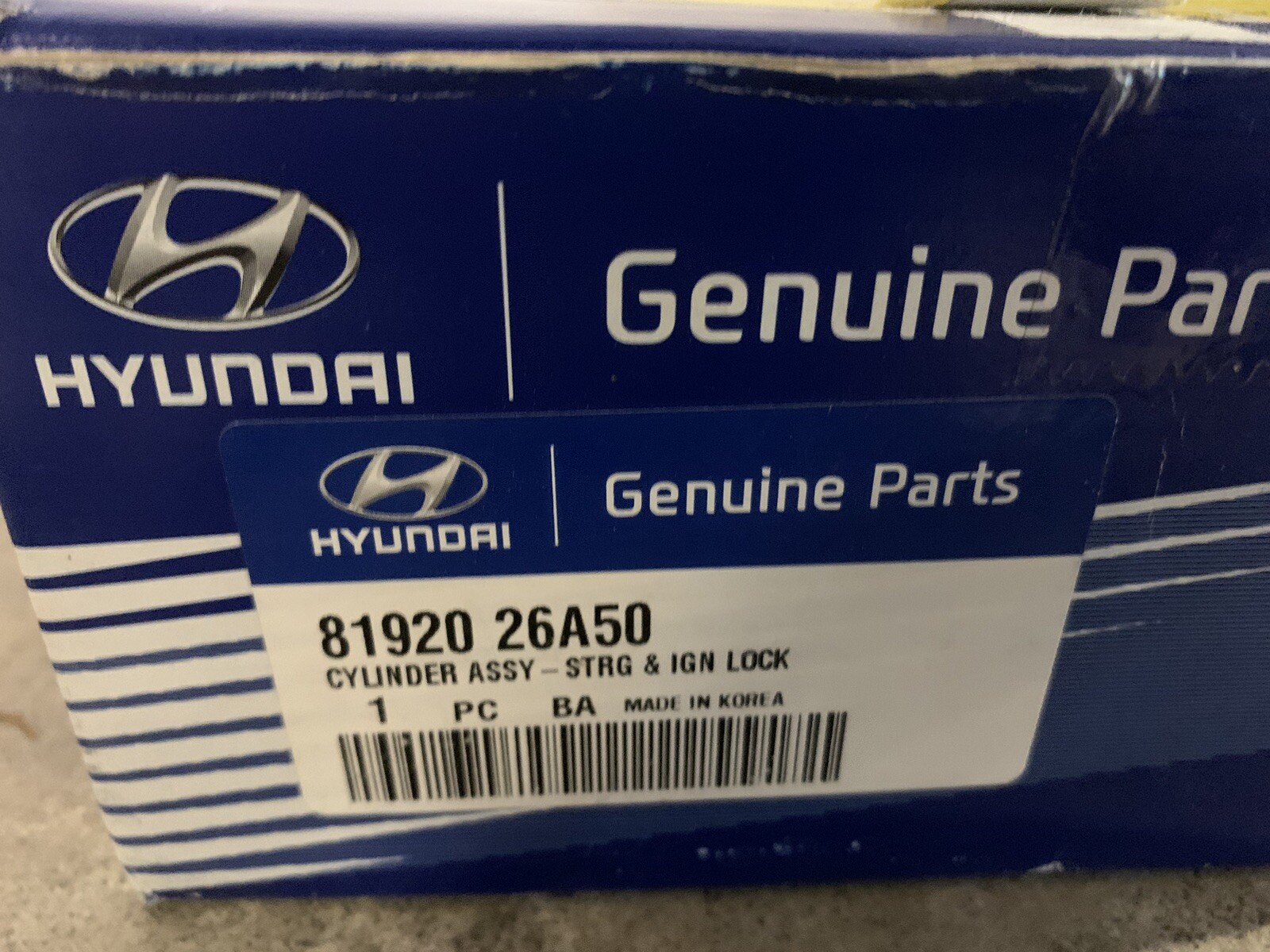 OEM Hyundai Santa Fe Ignition Switch PN 8192026A50 eBay