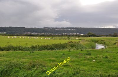 Foto 12x8 North Somerset: Kewstoke Rhyne Woodspring Priorat mit Blick über c2012