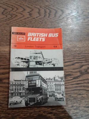 Ian Allan Buch Britische Busflotten London Transport