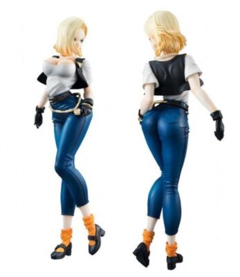 Ht!!! 19CM Sexy Android 18 / lazuli PVC Figure Collectible Toys NO Box