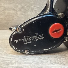 Vintage Garcia Mitchell 302, Salt Water Spinning Fishing Reel, See Pic