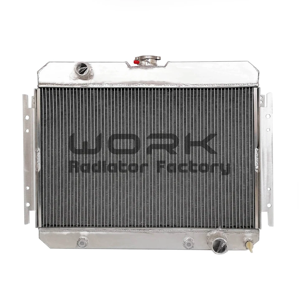 Radiador de aluminio para Chevy Impala L6 1963-1968 V8/1964-1967 EI Camino 1965 1966 Foto 3 de 4