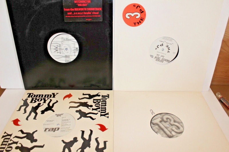 4 RAP HIP HOP Vinyl LPs Witchdoctor, Timbaland, Planet Rap Sample, Treacherous 3