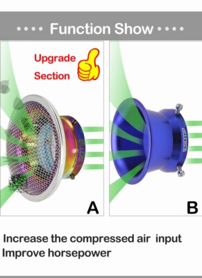 Filtro Aria Per Carburatore Carb Velocity Stack, Lega Di Alluminio - Foto 8