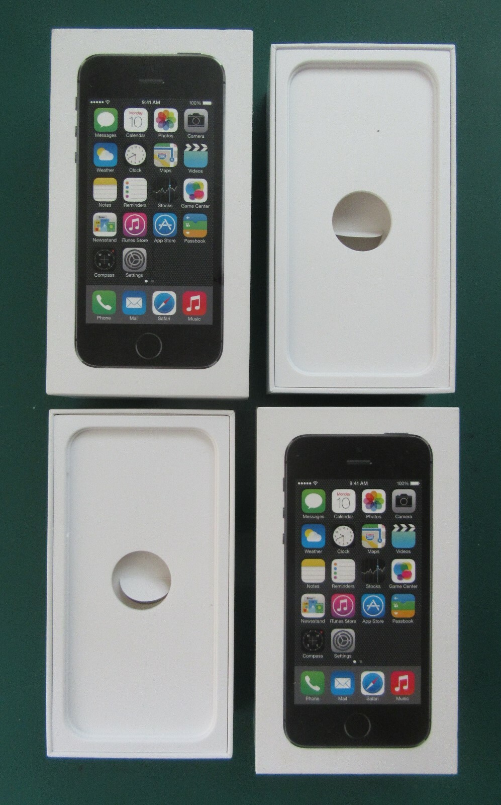 iPHONE 5s (16GB) Not Working FOR PARTS + 2 original Apple BOXES eBay