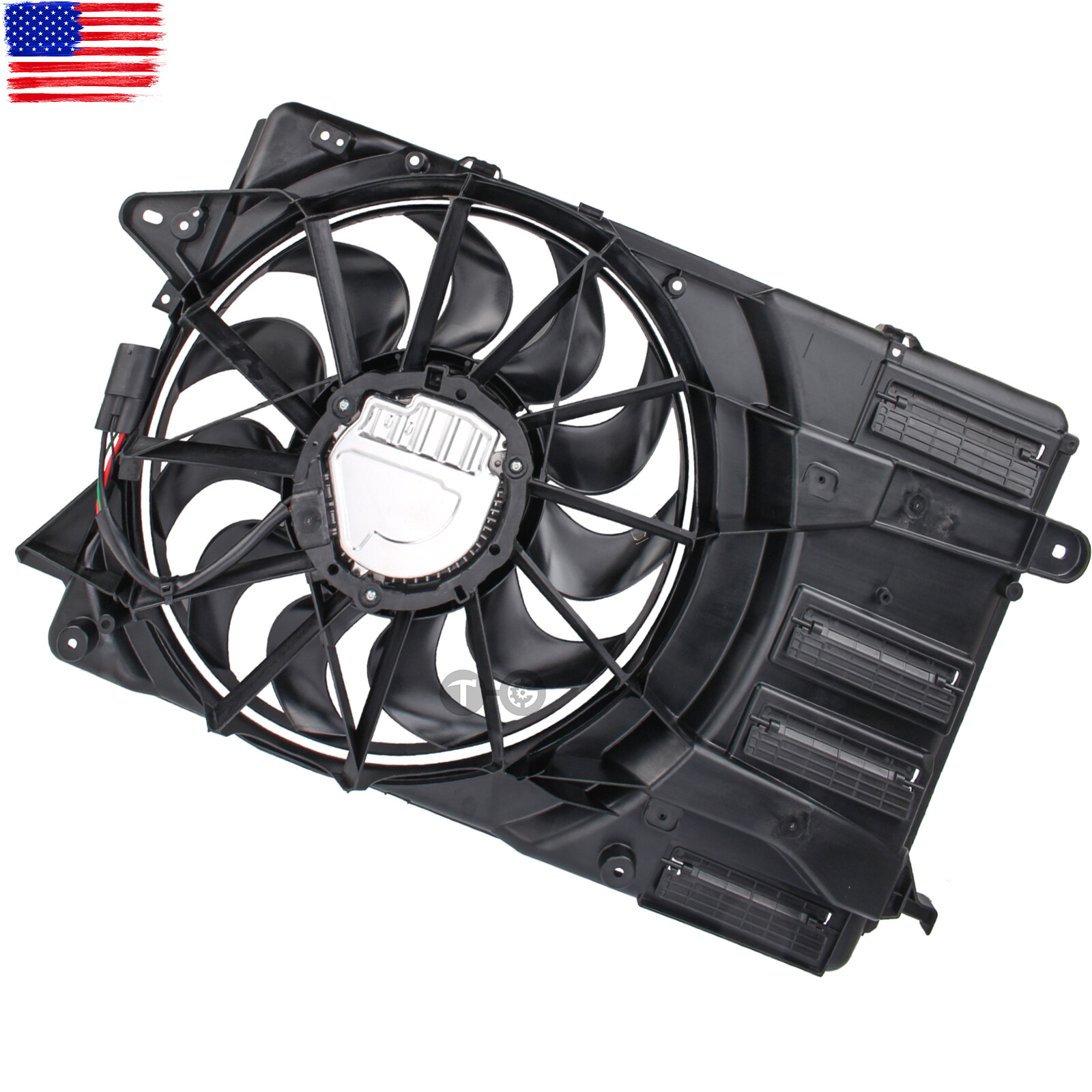 84297662 Cooling Fans Assembly for Chevy Malibu RS Buick LaCrosse  