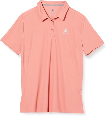 Odlo Damen Poloshirt Kurzarmshirt T-Shirt F-Dry, Rosa, XS