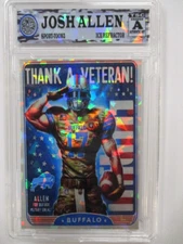 2025 Buffalo Thank a Vet SP/ 99 NFL Football Ice Refractor nx03 rc