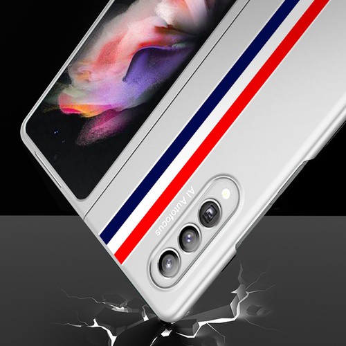 Custodia rigida smerigliata per Samsung Galaxy Z Fold 3 antiurto - Foto 11 di 21