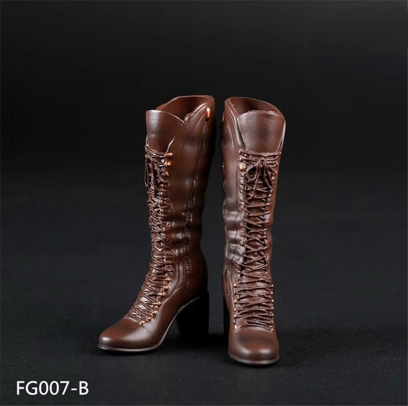 1/6 Scale HighHeeled Boots Shoes Model Fit 12" Female PH TBL Action