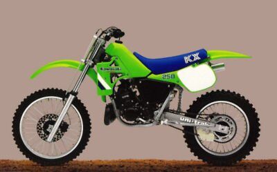 1986 Kawasaki KX 250 500 Plastic Kit | eBay