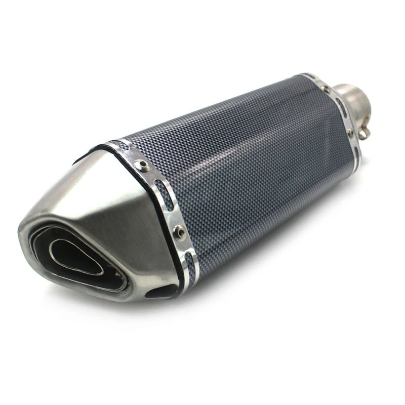 Pot Echappement Force pour Kawasaki ER-6f / ER-6n Silencieux Look Carbone-Inox - Photo 2/4