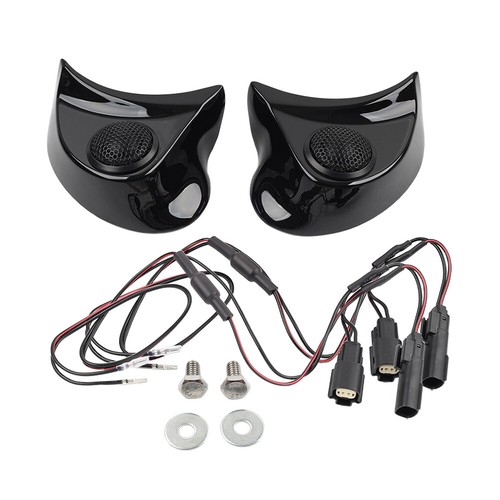 Pods Tweeter Speaker Kit For Harley Batwing Fairing Ultra Limited Low FLHTKL - 第 1/8 張圖片