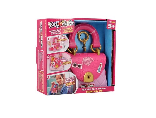 FunLockets Secrect Tiny Bag With 15+ Surprises Inside! Ages 5+ *BRAND NEW* - 第 1/2 張圖片