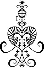 Voodoo Amulett Loa Erzulie Liebe Freude -  Liebeszauber Liebesmagie