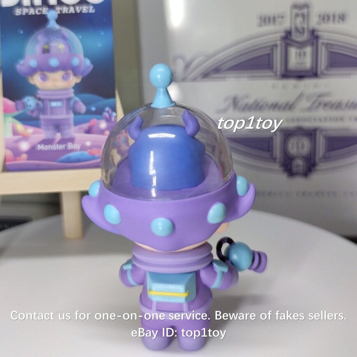 POP MART x DIMOO WORLD Space Travel Monster Boy Mini Figure | eBay