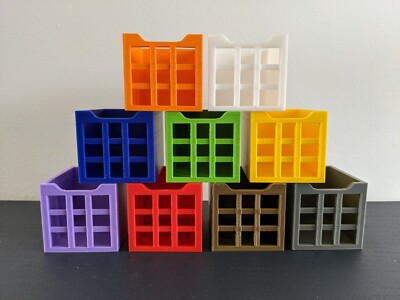 Korbeinsätze für unsere Würfelregale Schrank Modell Puppenhaus 12'' 1:12 Blythe