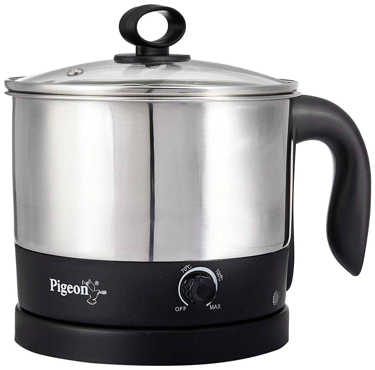 New Pigeon 600 Watts Kessel Multi-017 1.2-Litre Kettle (Color -Black)