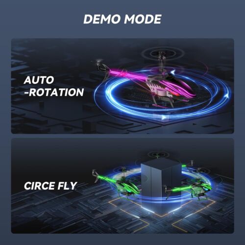 Remote Control Helicopter with Altitude Hold & Safety Features for Kids - Picture 7 of 11