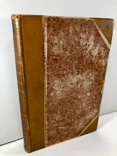 The Looking-Glass For The Mind. 1885, Reprint of 1792. Quarter-Leather Bound