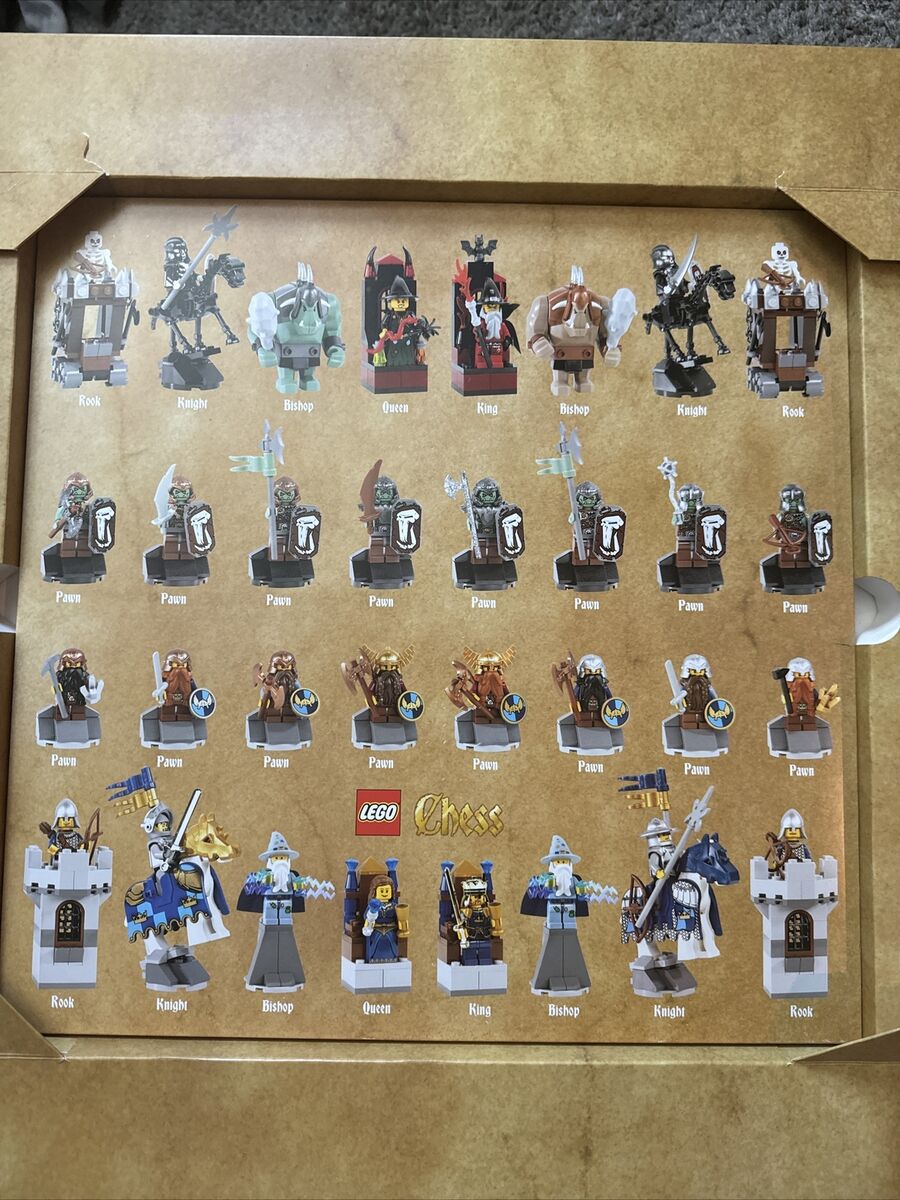 パネライ 希少 Lego Castle BAGS SEALED Complete 100% (852293) Set Chess その他